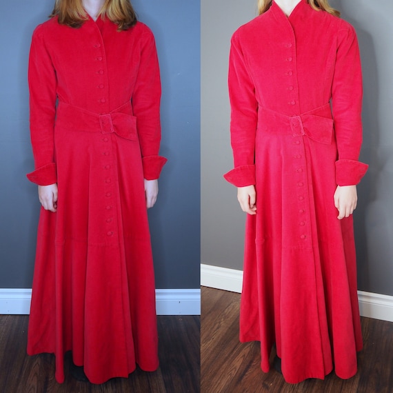Droopy & Browns by Angela Holmes - Red Corfuroy Dr