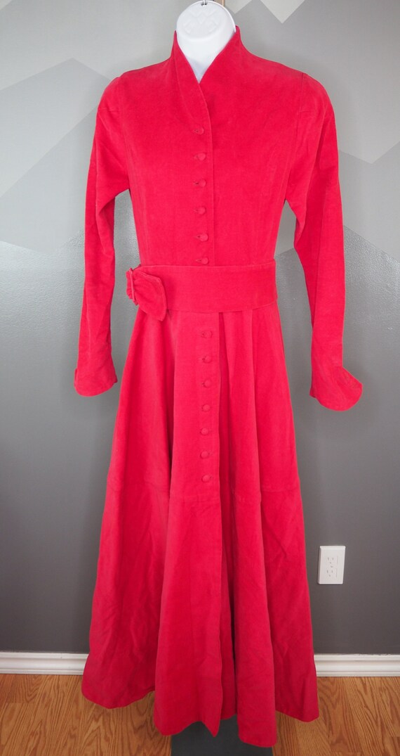 Droopy & Browns by Angela Holmes - Red Corduroy Dr