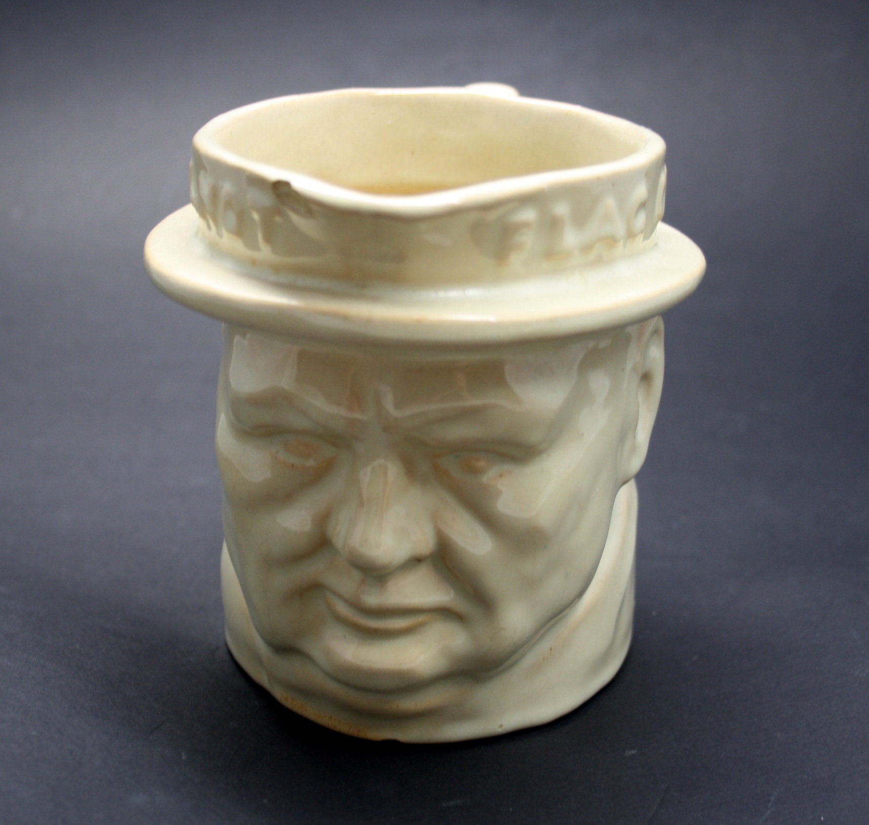 Sir Winston Churchill Medalta Pottery Mug Carter Scott Canada Etsy