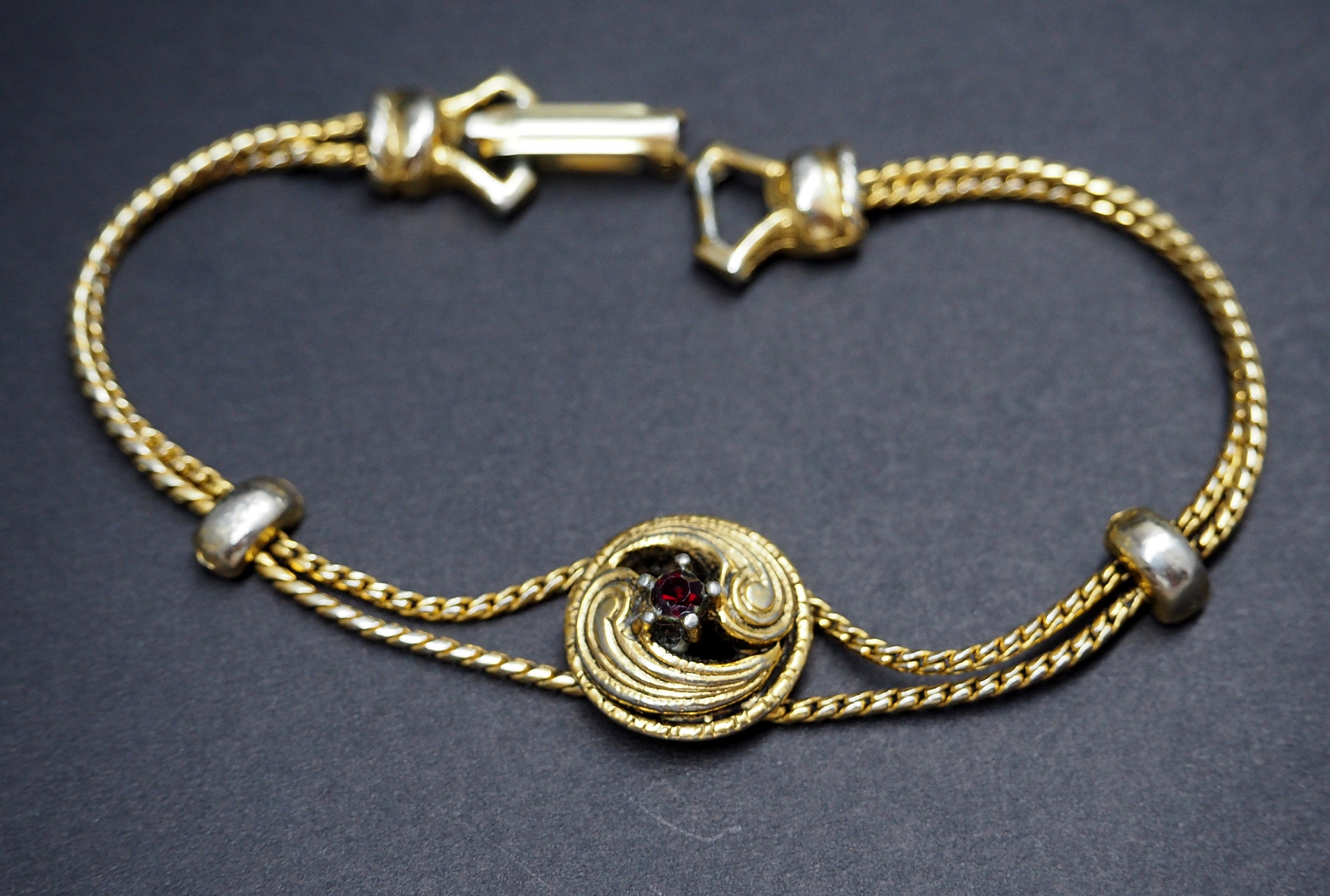 Stunning 1950's Vintage Goldette Bracelet Etsy