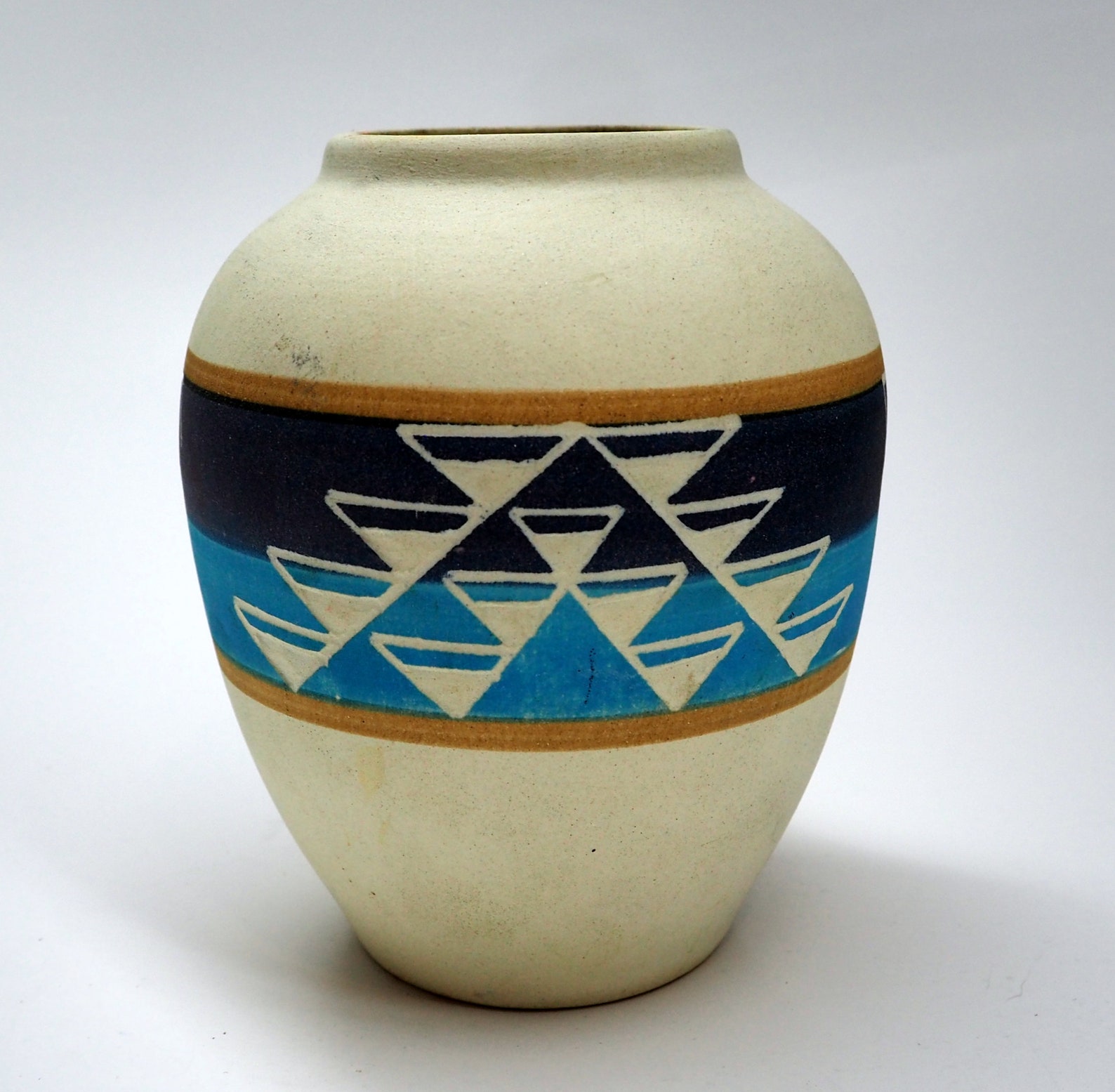 Sioux Pottery Vase Signed Sioux Pottery Rapid City Etsy