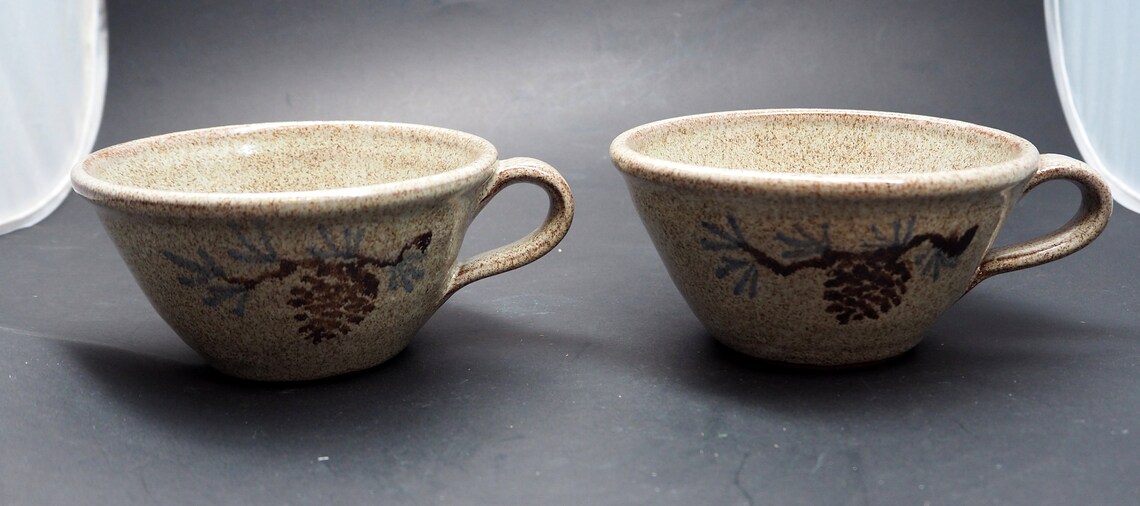 Set of 2 Almquist Old Time Pottery Hand thrown bowls Etsy