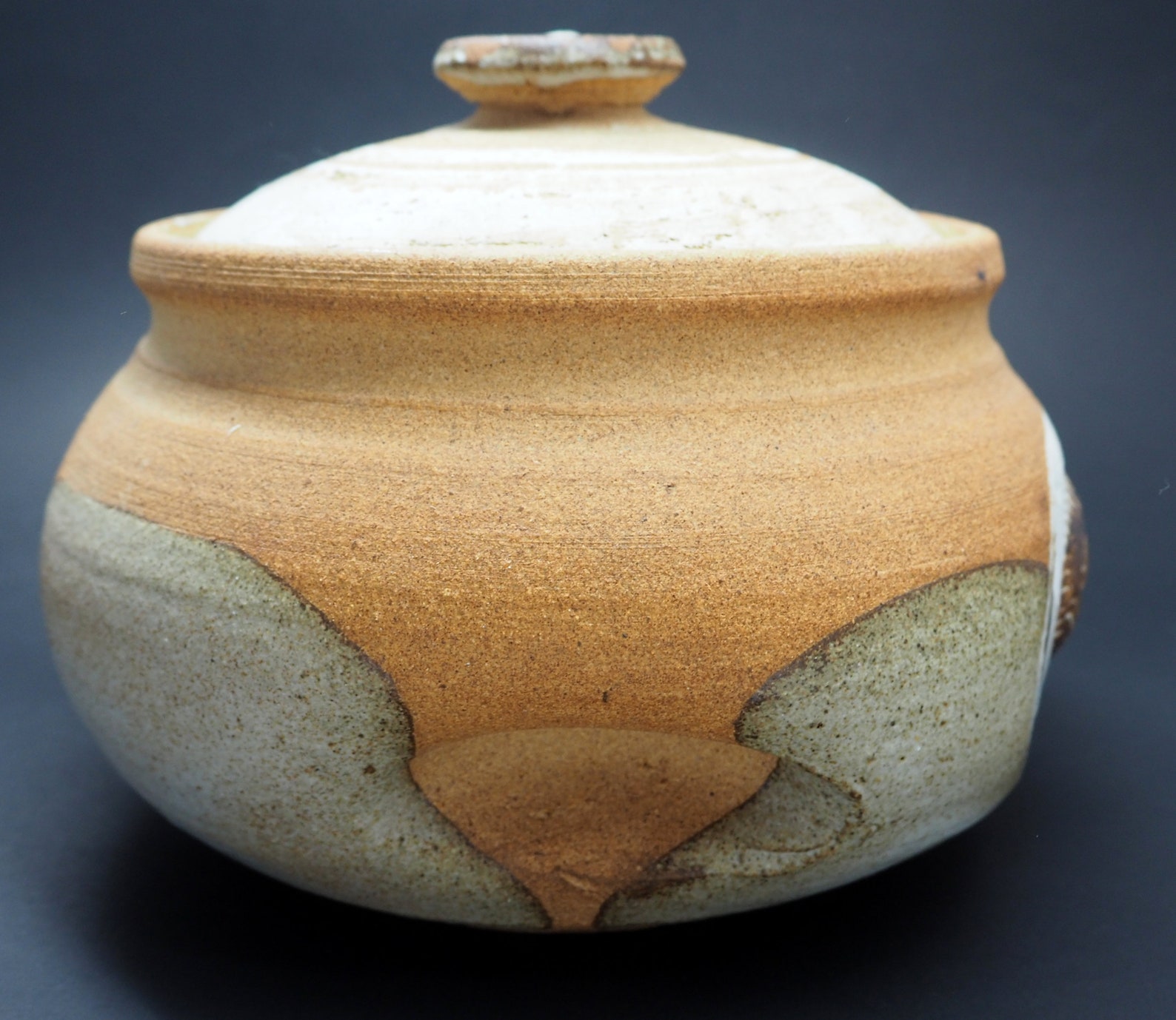 Mid Century Modern Studio Pottery Lidded Pot by Des Loan Etsy