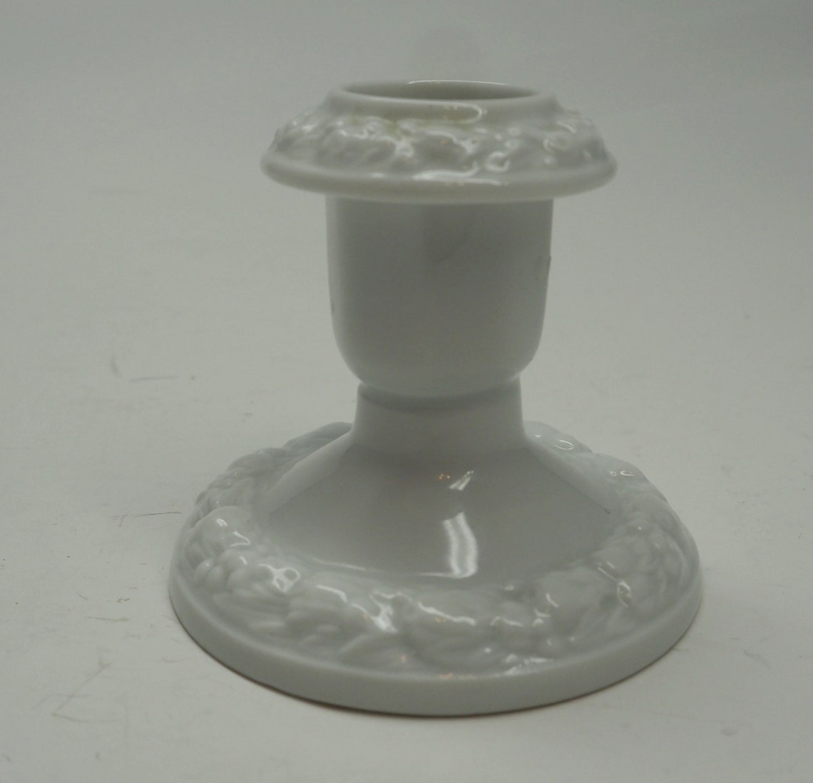 Vintage Rosenthal Maria pattern candle holder white porcelain Etsy