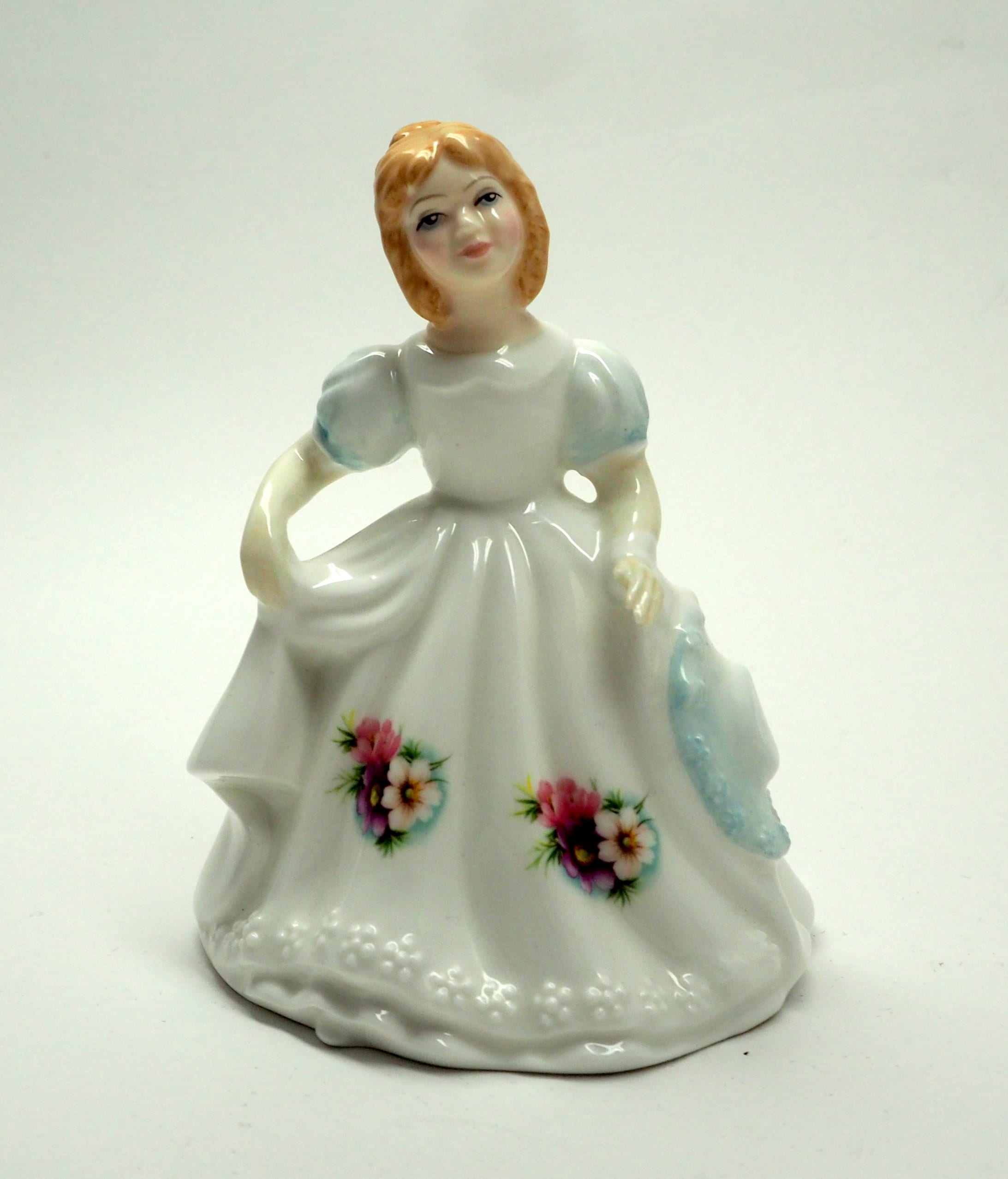 Royal Doulton Figurine Flower of the Month 1990 OCTOBER GIRL Etsy