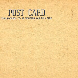 Postcard Vintage, Antique US POSTAL SERVICE Postcard,Child Practice Alphabet Numbers Sampler