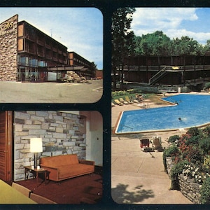 Carte postale vintage AUBERGE DES GOUVERNEURS Congress Inn