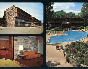 Postcard Vintage AUBERGE DES GOUVERNEURS Congress Inn