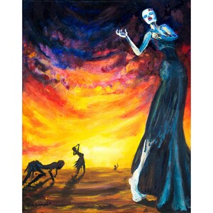 Salvador Dali Inspired Wall Decor Art Prints