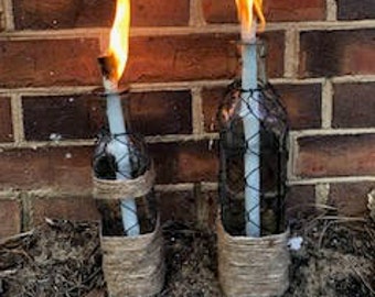 Tiki torches