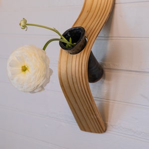 Vase suspendu en forme de cascade, présentation de plantes aériennes, décoration bohème, vase en céramique, porte-fleurs, cadeau pour elle