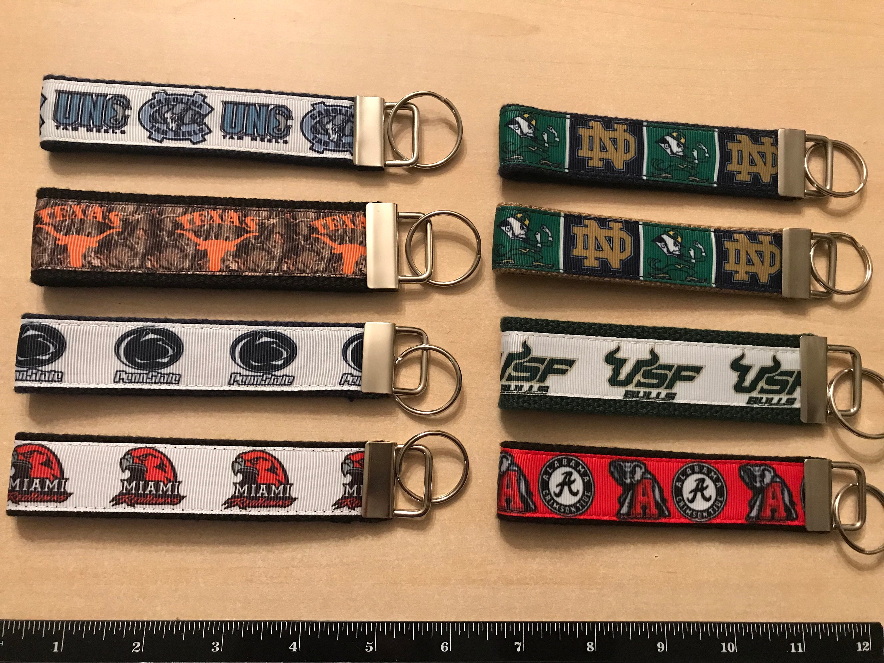 Men’s Braided Canvas & Leather Belt Brass Buckle South Carolina Size 40