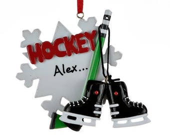 hockey ornament personalized christmas ornament ornament hockey personalized hockey star - Hockey Christmas Ornaments hockey ornament personalized christmas ornament ornament hockey personalized hockey star - Hockey Christmas Ornaments