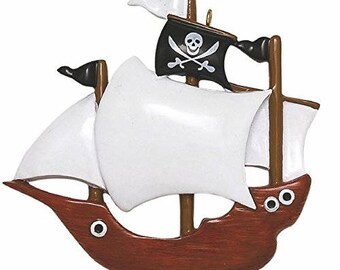 pirate ornament etsy