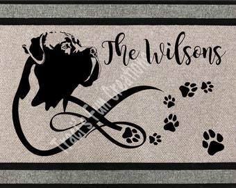 cane corso doormat