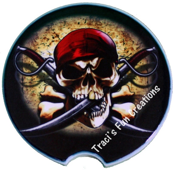 pirate skull flag sandstone