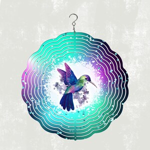 Hummingbird Wind Spinner | 10&quot; Windspinner | Wind Spinner | Hummingbird Lovers | Hummingbird Gifts