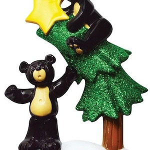 Bear Personalized Christmas Ornament, Bear, Ornament,Personalized,Personalized Ornament,Christmas Tree Bears,Bear Ornament