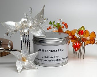 DIP IT  Liquid Synthetic Resin Fantasy Film Air Dry Dip Art for Jewelry Flowers