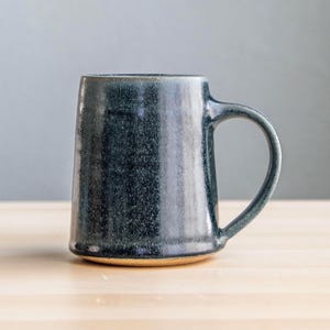 Large Handmade Ceramic Mug - Evergreen