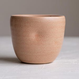 Handmade Ceramic Dimpled Espresso Cup - Canyon