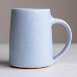 Large Handmade Ceramic Mug - Powder Blue