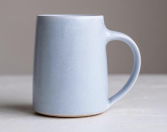 Large Handmade Ceramic Mug - Powder Blue