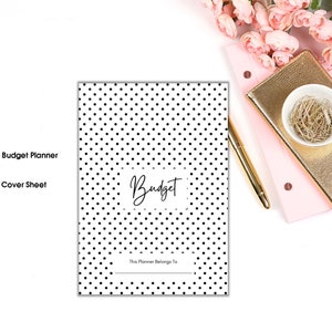 A5 Polka Dot Budget Planner-Digital File