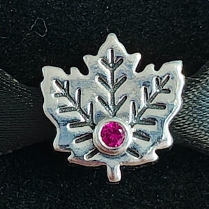 Authentic Pandora Maple Leaf Charm – 791215SRU Sterling Silver Retired
