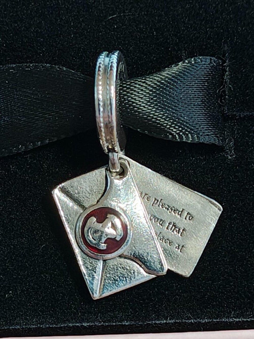 Authentic Pandora Harry Potter Hogwarts Letter Dangle 799125C01 - Etsy UK