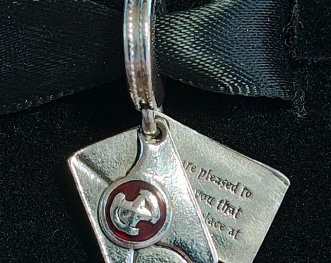 Authentic Pandora Harry Potter Hogwarts Letter Dangle 799125C01 - Etsy