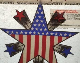 American Stars Vintage 1975 Roach Incorporated Iron On Heat Transfer