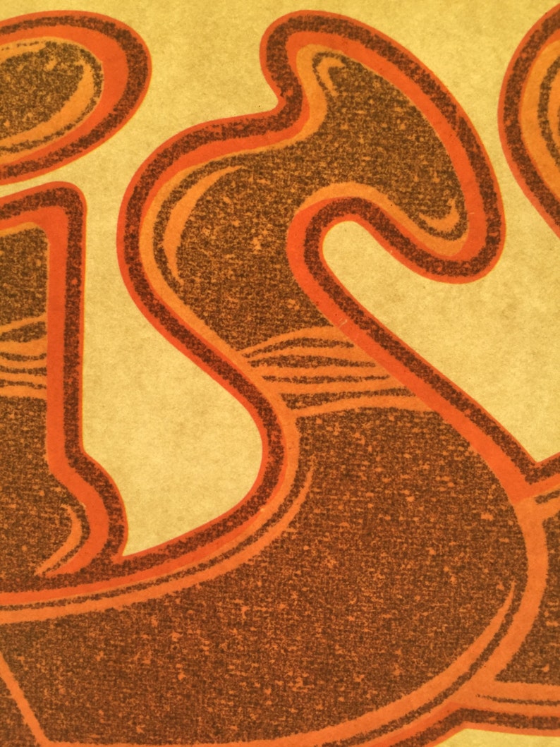 Large KISS Vintage Glitter Iron on Heat Transfer Etsy