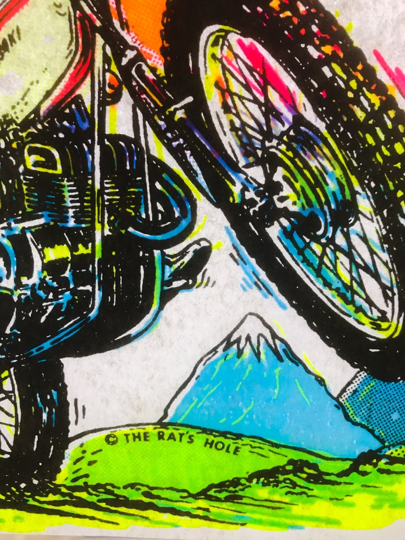 Kawasaki Always Out Ahead Vintage Iron On Heat Transfer Etsy