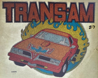 Trans Am Vintage Iron On Heat Transfer