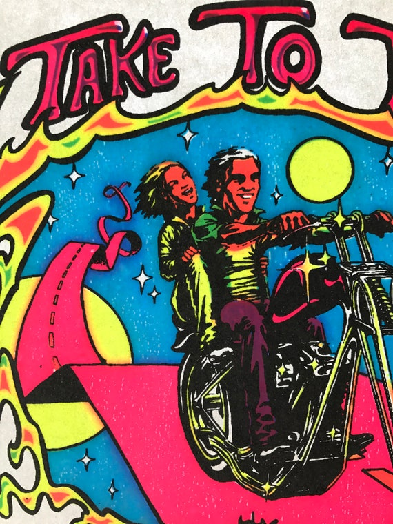 Take to the Highway 1975 the Rat's Hole Vintage Iron on Heat