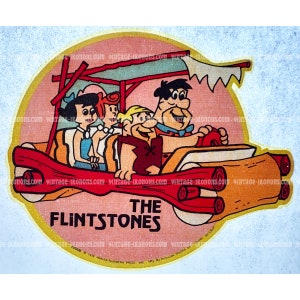Flintstones Vintage Bügelbild