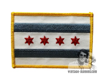 Chicago Flag Patch