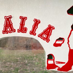 Italia Vintage Iron On Heat Transfer