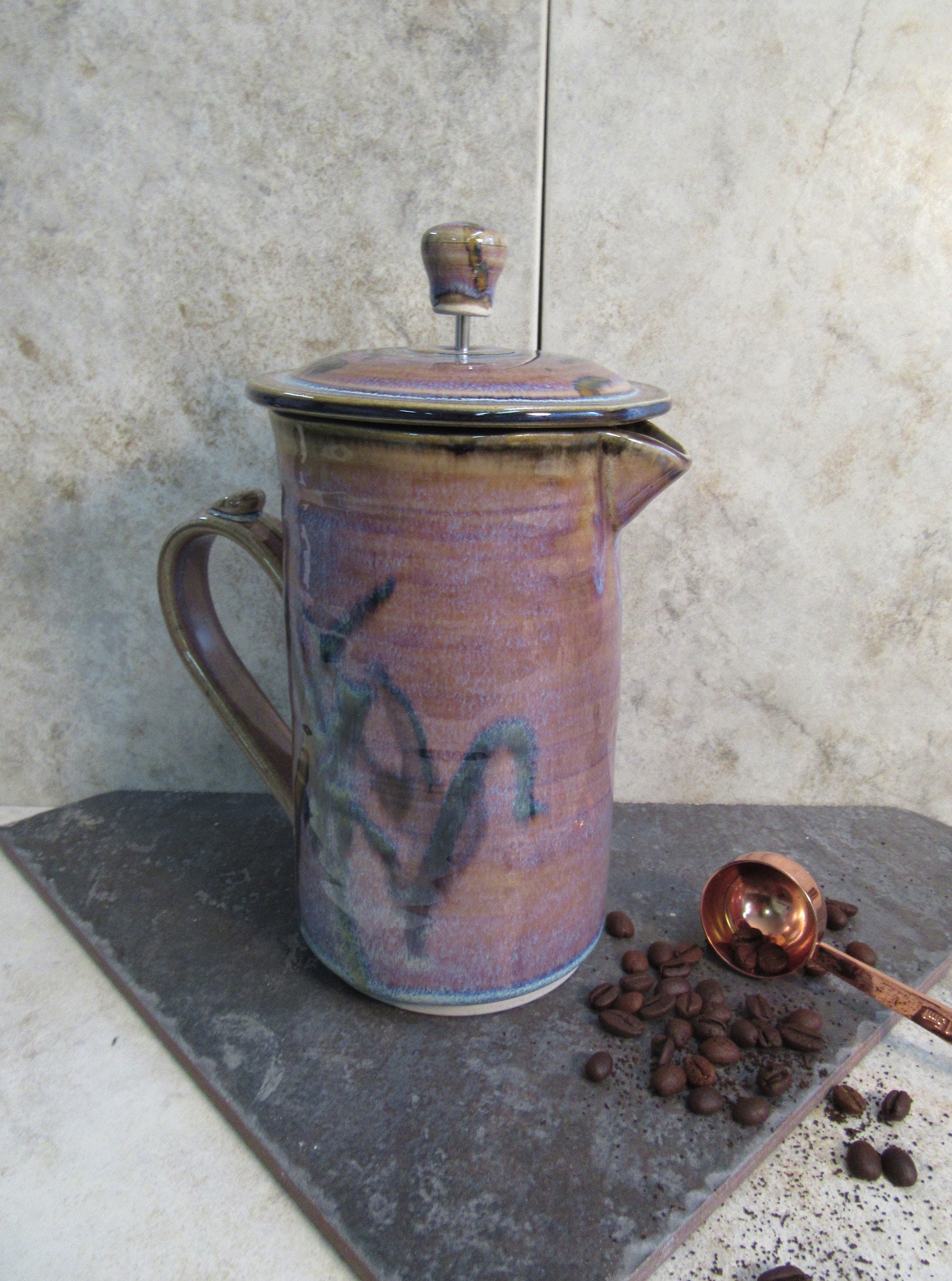 French Press Bundle • Winter Coffee Tin, French Press, Diner Mug