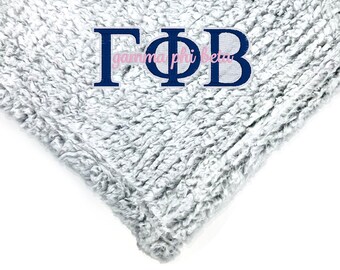 Gamma Phi Beta Fuzzy Sherpa Blanket