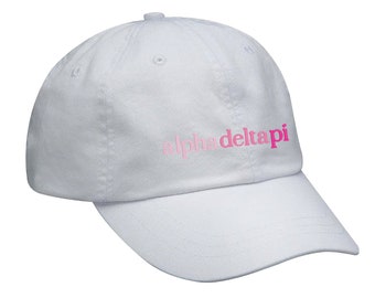 Alpha Delta Pi Hat - Pink Gradient