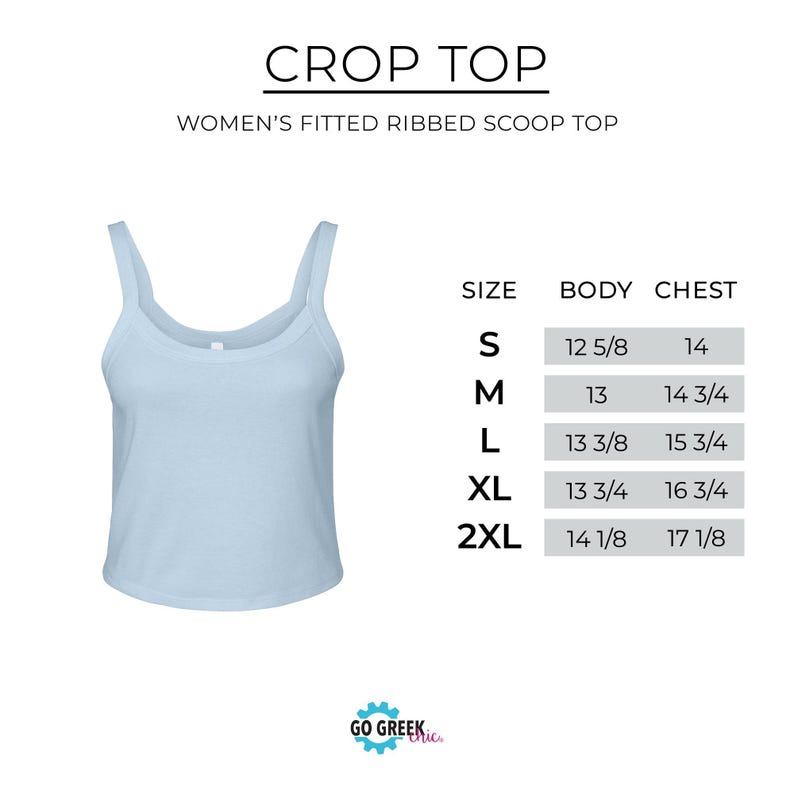 a women's fitted ribbed scoop neck top size guide