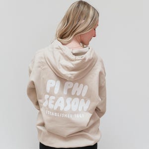 Pi Beta Phi So Foxy Tan Hoodie - Pi Phi Season