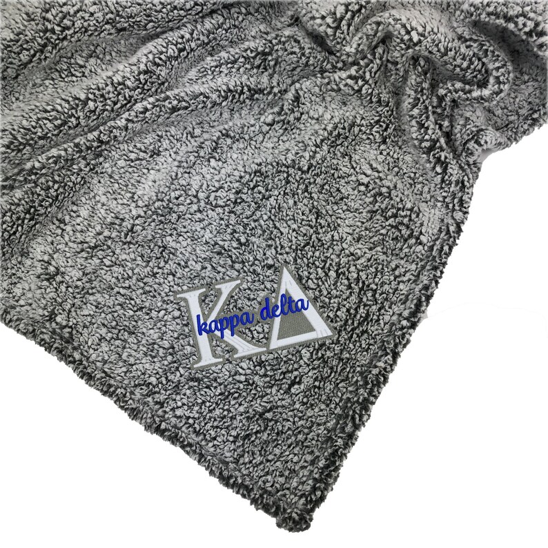 Kappa Delta Fuzzy Sherpa Blanket