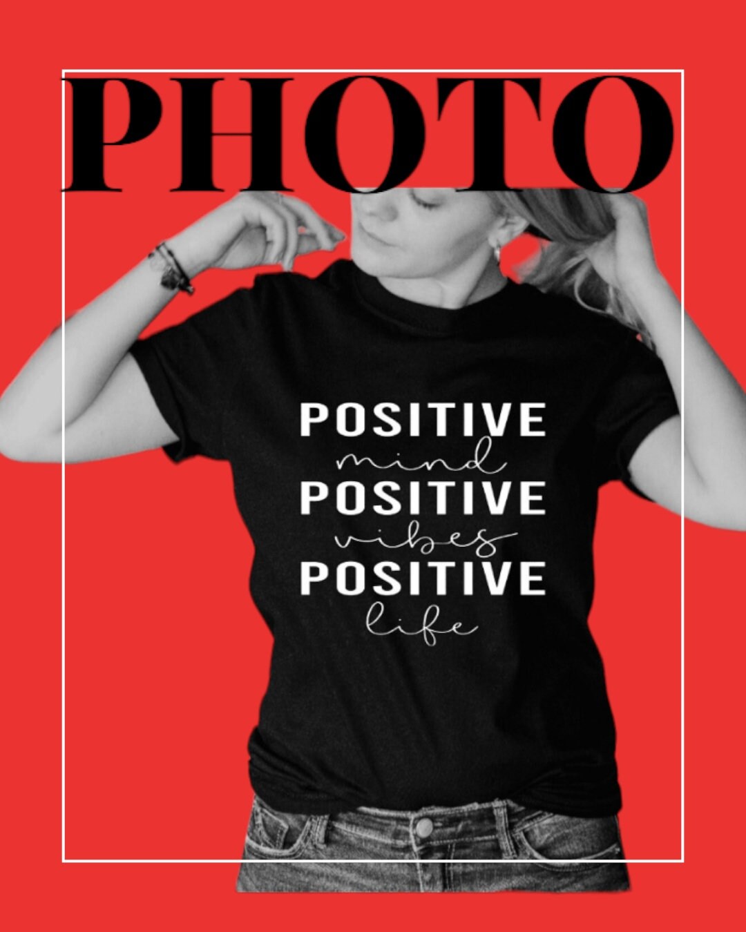 Positive Mind, Positive Vibes, Positive Life T Shirt - Etsy