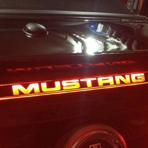 Sticker voor derde remlicht (verhoogd) voor Mustang 2010-2014