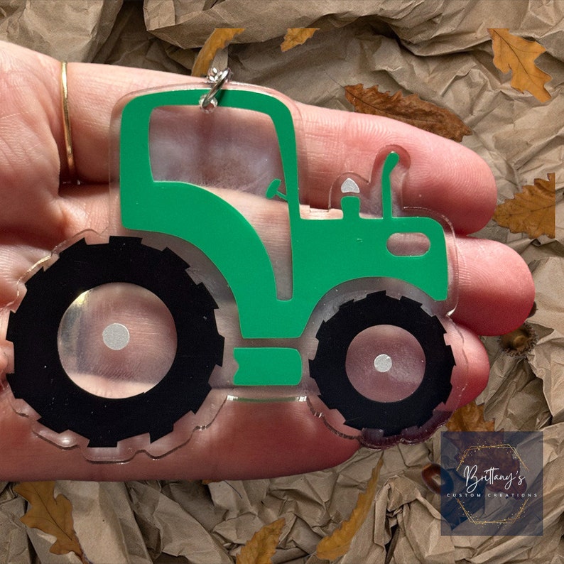 Farm Key Rings Tractor Keychain | Farming Keychain | Farm Key Chain | Tractor Key ...