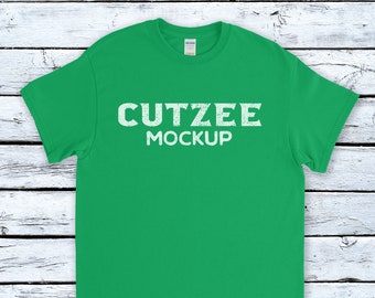 Gildan 5000 T Shirt Mock Up Irish Green Shirt Digital Download Instant Access Irish Green T Shirt Mockup Unisex Download Free T Shirt Mockups Psd Templates