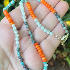 Mixed Gemstone Necklace